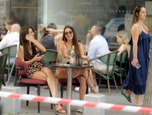 Street terrace